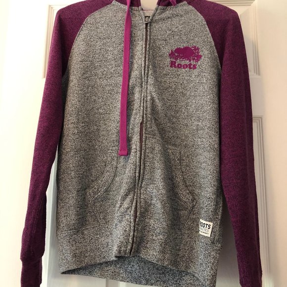 Roots zip up hoodie